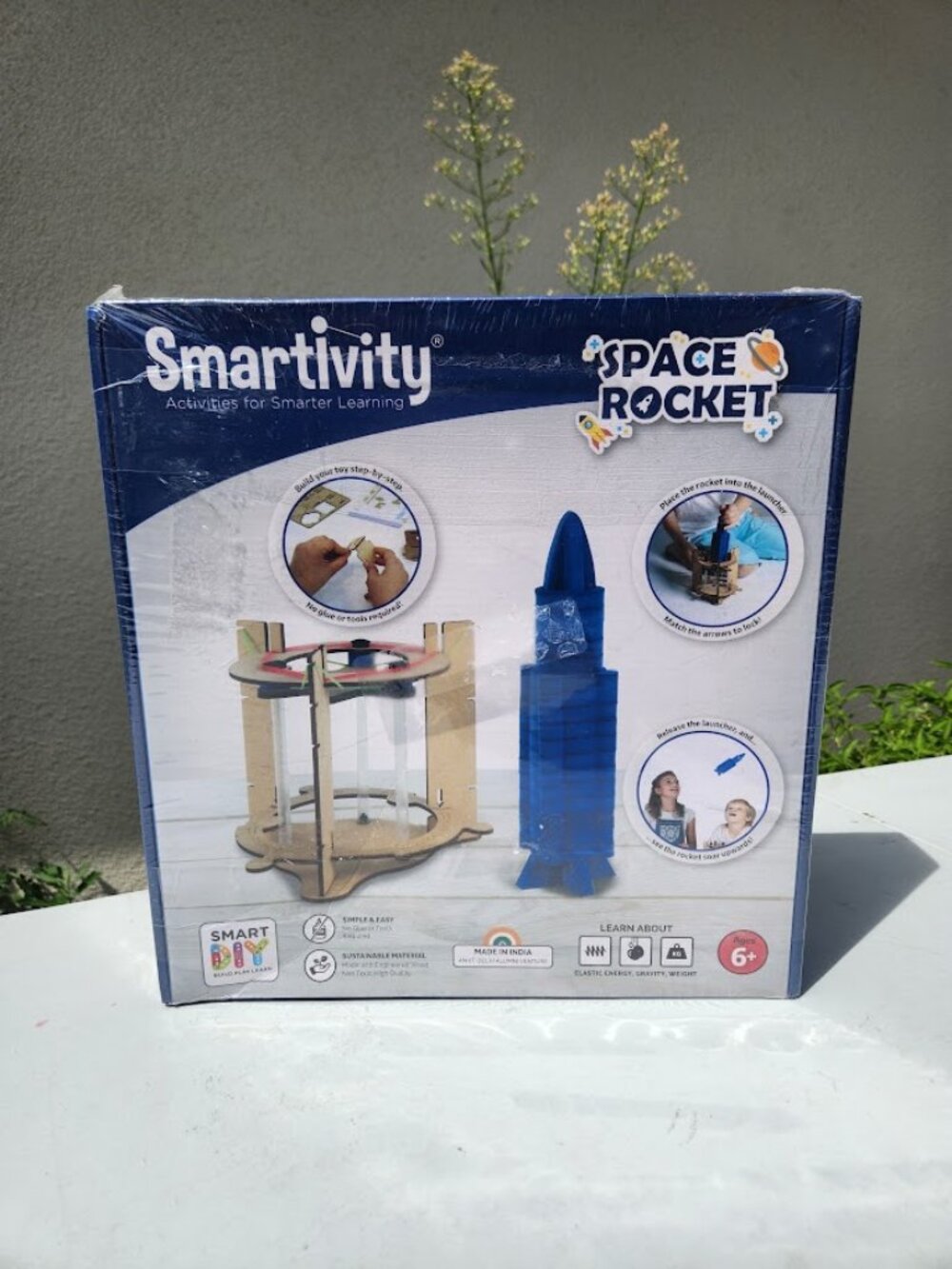 NEW Smartivity Space Rocket Launch Science Kit DIY STEAM Building Project Hands-